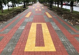 Аллея на проспекте Ленина, Барнаул