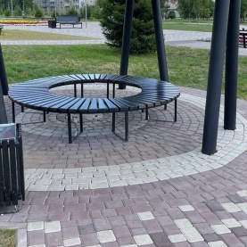 Кемеровская область, ПГТ Бачатский, парк «Юбилейный»
