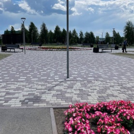 Кемеровская область, ПГТ Бачатский, парк «Юбилейный»