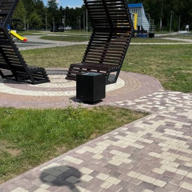 Кемеровская область, ПГТ Бачатский, парк «Юбилейный»
