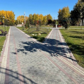 Романовский район с. Романово Парк Центральный